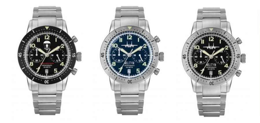 orologi Militum crono pilot
