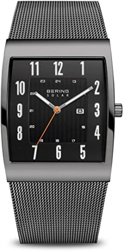BERING Orologio Uomo Classic Collection - Quarzo, Cassa Acciaio 316L, Vetro Zaffiro, 39 Mm, 5 ATM, 19039-327