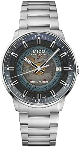 orologio uomo svizzero Mido Commander Gradient M021.407.11.411.01
